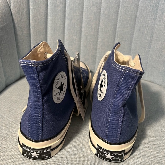 Converse Navy High-Top Sneakers - Picture 6 of 7